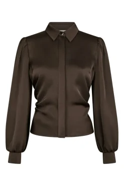Fransala Heavy Sateen Shirt 166635*Neo Noir Online