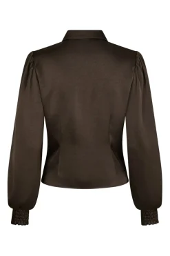 Fransala Heavy Sateen Shirt 166635*Neo Noir Online