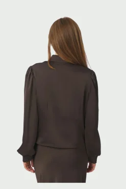 Fransala Heavy Sateen Shirt 166635*Neo Noir Online