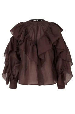 Fria Frill Blouse 60121*Second Female Clearance