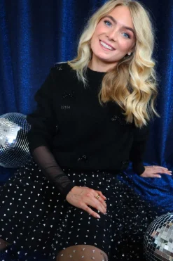 Liberte Fro Bow Pullover 22104< Strik|Bluser & Skjorter