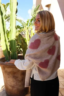 Liberte Fro Heart Pullover 22259< Strik|Bluser & Skjorter