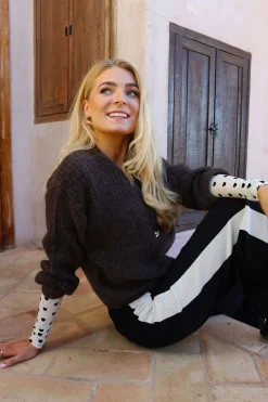 Liberte Fro O-Neck Cardigan 22260< Cardigans|Ammevenligt Tøj