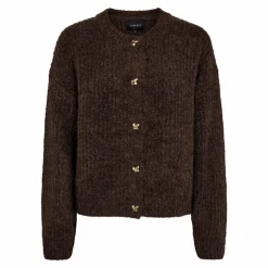 Liberte Fro O-Neck Cardigan 22260< Cardigans|Ammevenligt Tøj