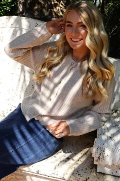 Liberte Fro O-Neck Cardigan 22260< Cardigans