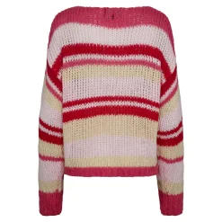 Liberte Frodine Stripe Pullover 22261< Strik|Bluser & Skjorter