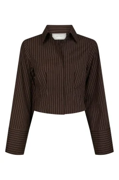 Frost Striped Shirt 167157*Neo Noir