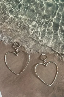 Funky Heart Earring*Stine A Clearance