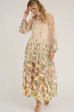 A-View Fuschia Dress< Kjoler