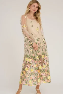 A-View Fuschia Dress< Kjoler