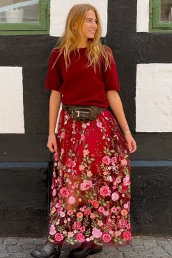 A-View Fuschia Skirt AV4624< Sæt 🛍️|Nederdele