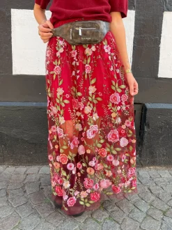 A-View Fuschia Skirt AV4624< Sæt 🛍️|Nederdele