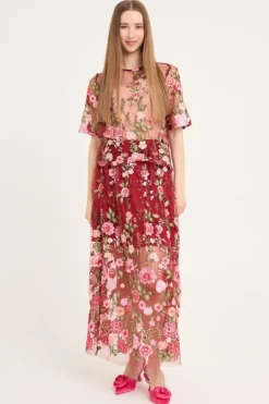 A-View Fuschia Skirt AV4624< Sæt 🛍️|Nederdele