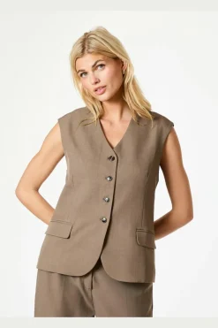 Gamina Structure Waistcoat*Neo Noir Sale