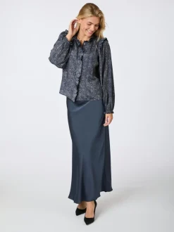 Neo Noir Gemmi Zigzag Duo Blouse< Bluser & Skjorter|Ammevenligt Tøj