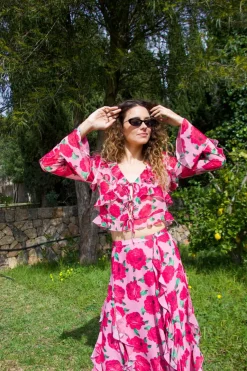 Georgia Blouse C240213*Cras New