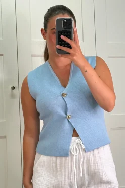 A-bee Georgia Top< T-Shirts & Toppe|Ammevenligt Tøj