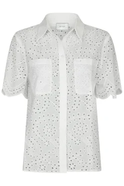 Gessie Embroidery Shirt 165383*Neo Noir Best