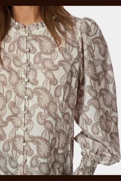 Gilda Soft Paisley Blouse 167647*Neo Noir Hot