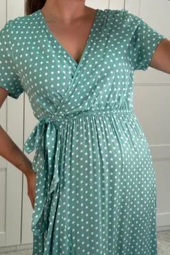 Ginevra Dot Wrap Dress*A-bee New