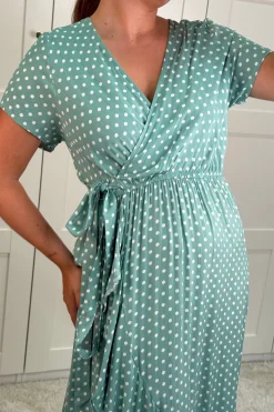 Ginevra Dot Wrap Dress*A-bee New