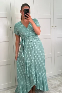 Ginevra Dot Wrap Dress*A-bee New