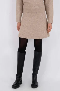 Gisa Knit Skirt*Neo Noir Clearance