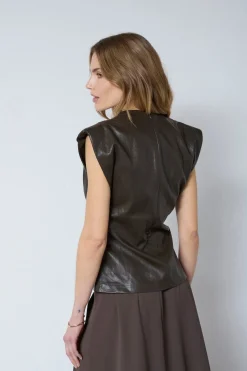 Gittcc Pleat Top 35958*Co´Couture Clearance