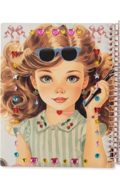 Glam Me Up Sticker Book Fsc Ks102869*Konges Sløjd Hot