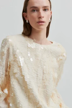 Second Female Glimmer Blouse 60207< Bluser & Skjorter