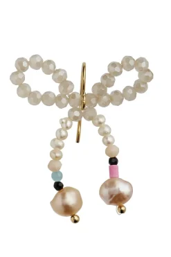 Stine A Glow Bow Earring< Øreringe