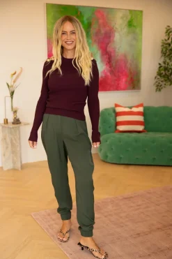 Valentin Studio Gold Button Knit Blouse 160471< Bluser & Skjorter