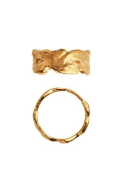 Goldenen Splash Lava Ring*Stine A Best