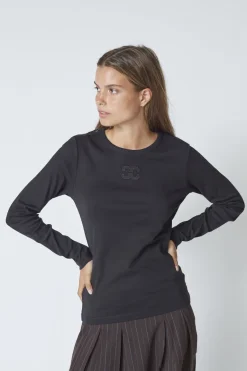 Grannycc Embroidery Ls Tee 33180*Co´Couture Online