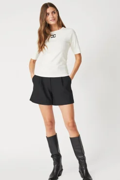 Co´Couture Grannycc Logo Tee 33101< T-Shirts & Toppe