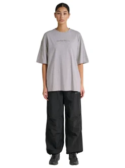 Halo Graphic Boxy T-Shirt 230418< T-Shirts & Toppe