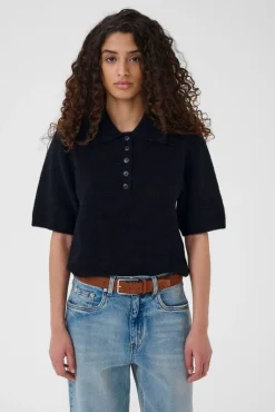 Gzalpha Ss Polo Pullover 10910852*Gestuz Best