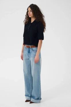 Gzalpha Ss Polo Pullover 10910852*Gestuz Best