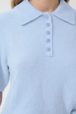 Gestuz Gzalpha Ss Polo Pullover 10910852< Strik|Bluser & Skjorter