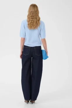 Gestuz Gzalpha Ss Polo Pullover 10910852< Strik|Bluser & Skjorter