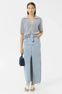 Gzalpha Ss Polo Pullover 10910035*Gestuz Hot