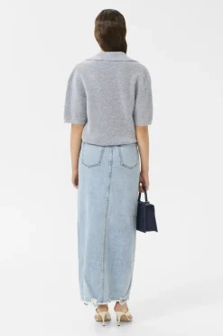 Gzalpha Ss Polo Pullover 10910035*Gestuz Hot