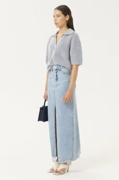 Gzalpha Ss Polo Pullover 10910035*Gestuz Hot