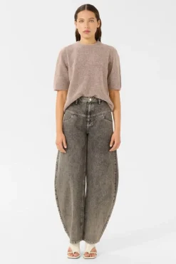 Gestuz Gzalpha Ss Tee 10909996< Bluser & Skjorter|Strik