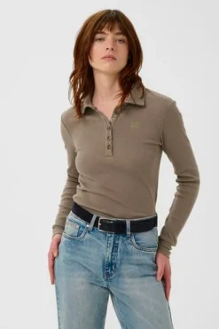 Gzdrew Ls Polo Top 10911272*Gestuz New
