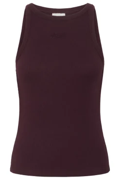 Gzdrew Rhinestone Logo Tank 10910297*Gestuz Discount