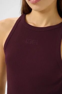 Gzdrew Rhinestone Logo Tank 10910297*Gestuz Discount