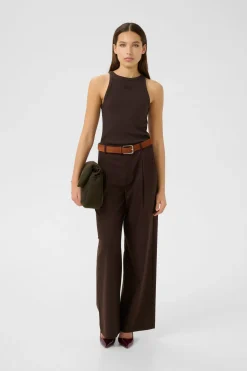 Gestuz Gzdrew Rhinestone Logo Tank 10910297< T-Shirts & Toppe