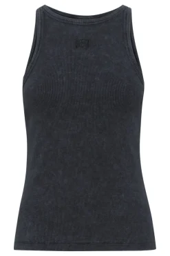 Gestuz Gzdrew Washed Logo Tank 10910365< T-Shirts & Toppe