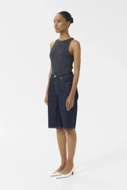 Gestuz Gzdrew Washed Logo Tank 10910365< T-Shirts & Toppe